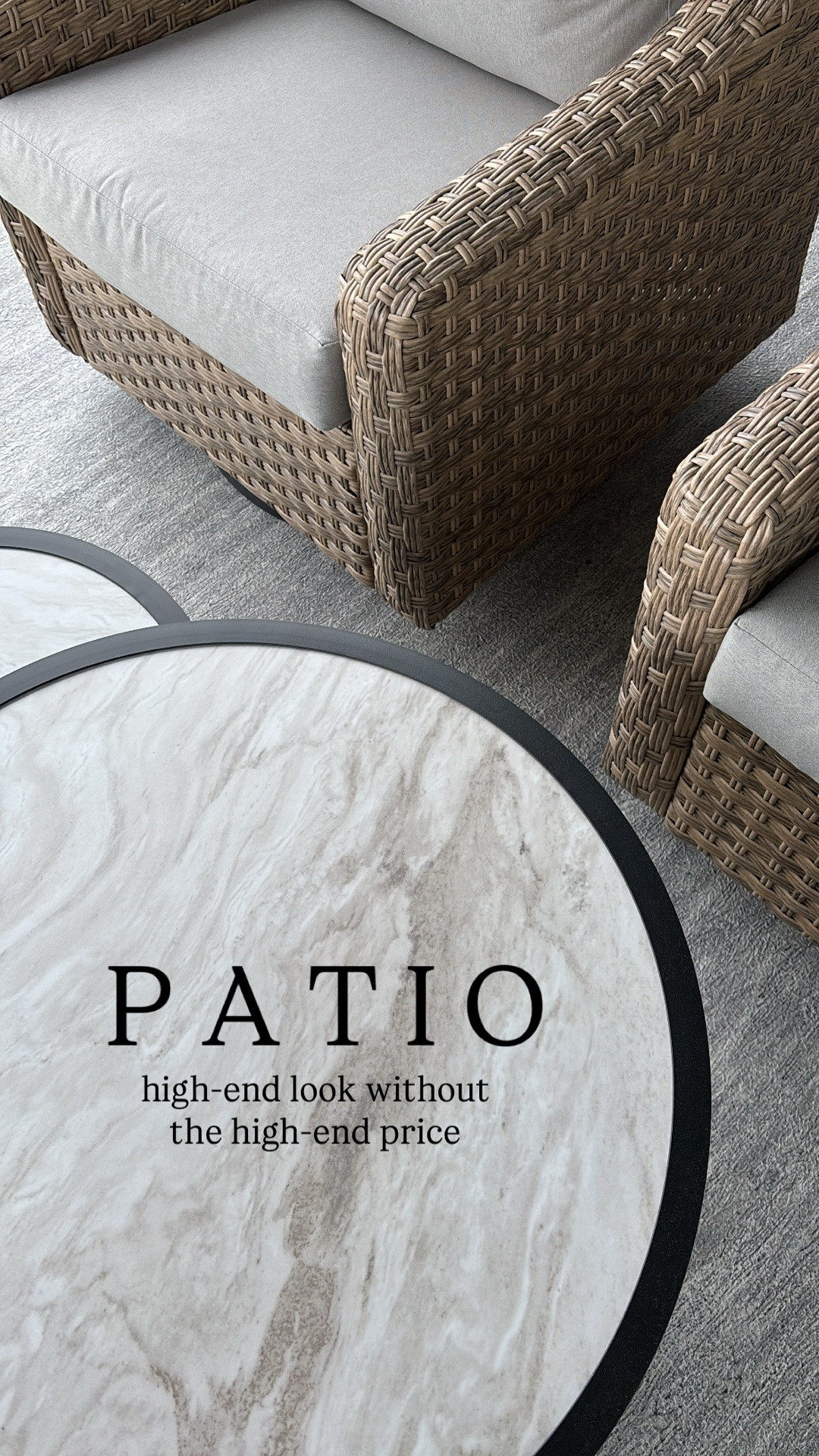 This patio set has lived rent free in my mind since last year, and I’m SO happy I finally ordered it!

The quality honestly exceeded my expectations for the price. The wicker detail, the marble-look nesting tables, the deep cushions, the swivel gliders… it feels SO high end in person. Even better, it comes with the furniture covers too 👏🏻

I wanted something neutral, cozy, and elevated for our outdoor space, and this checked every box. Walmart Canada seriously surprised me with this one.

#LTKcanada #LTKhome #LTKsummer