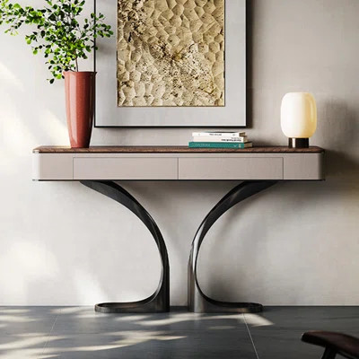 Modern light luxury high-end console table. | Wayfair North America