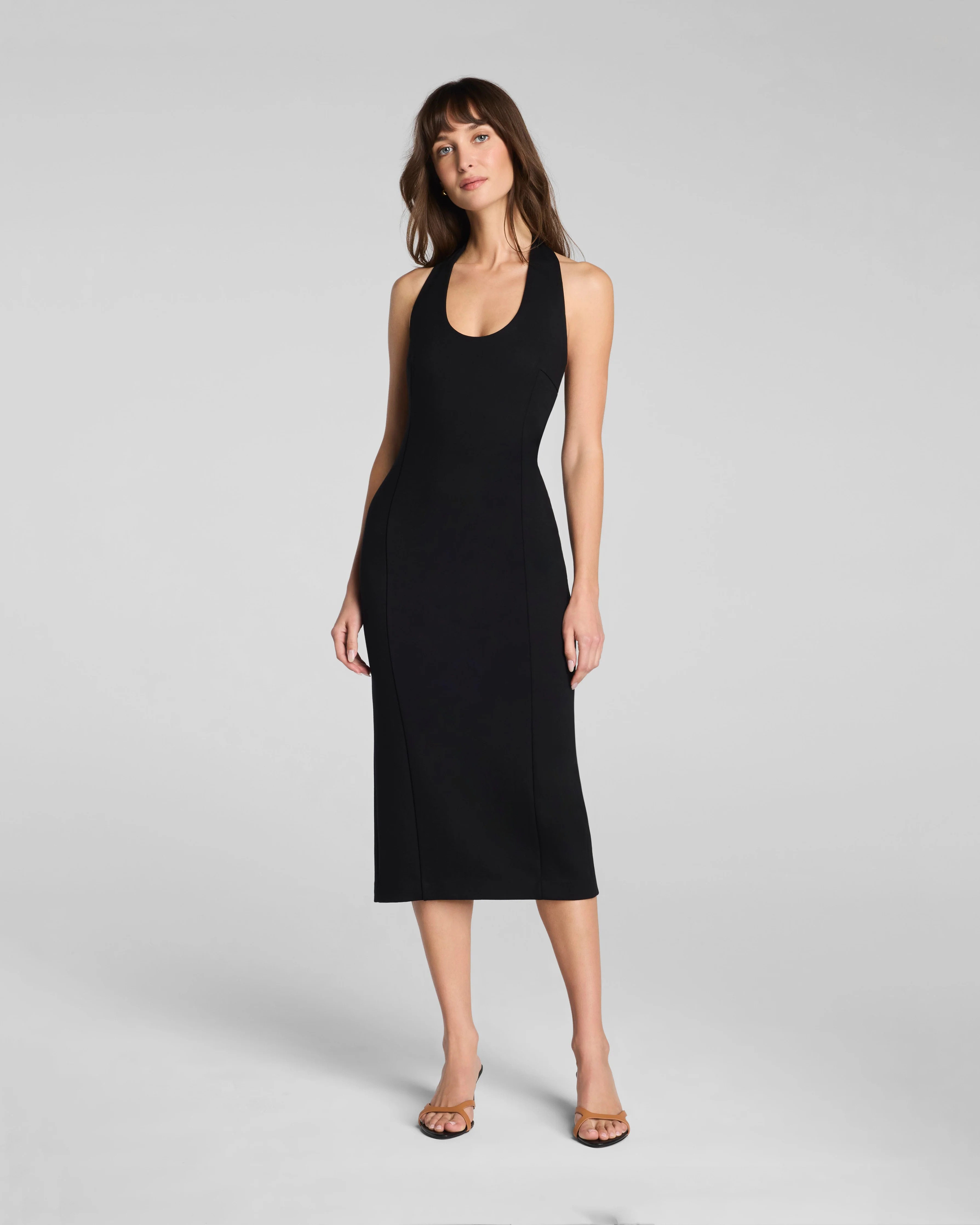 SPANXshape®  Ponte Halter Midi Dress | Spanx