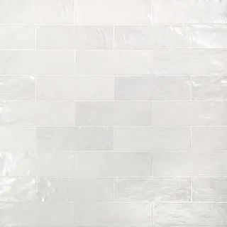Ivy Hill Tile Amagansett Gin 2 in. x 8 in. 9 mm Satin Ceramic Wall Tile (5.38 sq. ft. / box), Gin White | The Home Depot