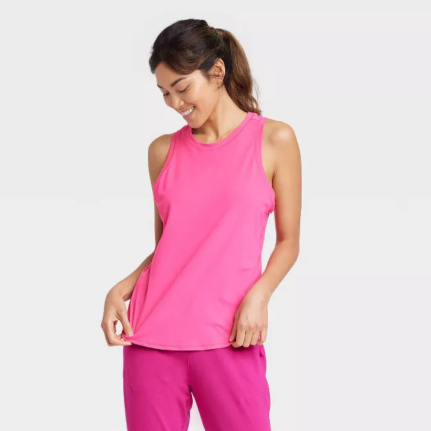 Women's Essential Racerback Tank Top - All in Motion™ | Target