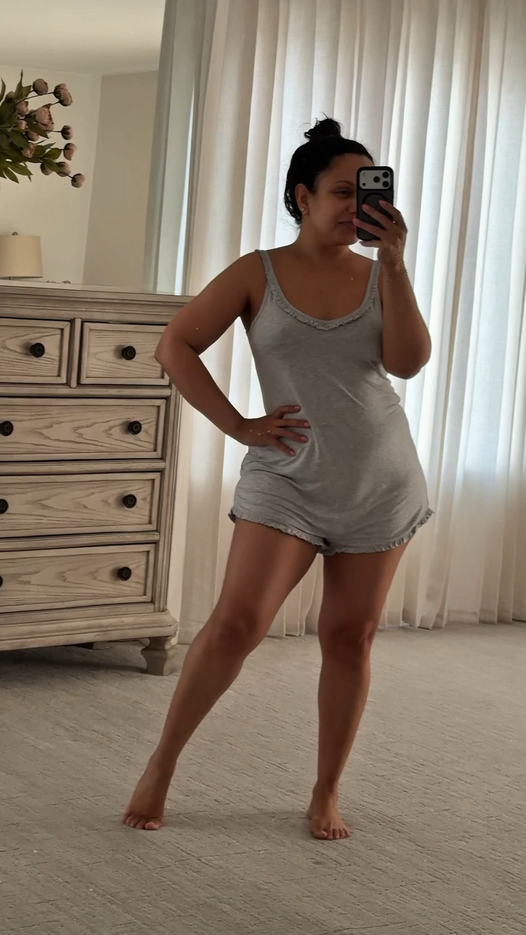 Looking for some spring/summer pajamas. These rompers are soft and comfortable. Perfect for the hot sleeper. I’m wearing a medium. 

#LTKBeauty #LTKselfcare #LTKdayinmylife