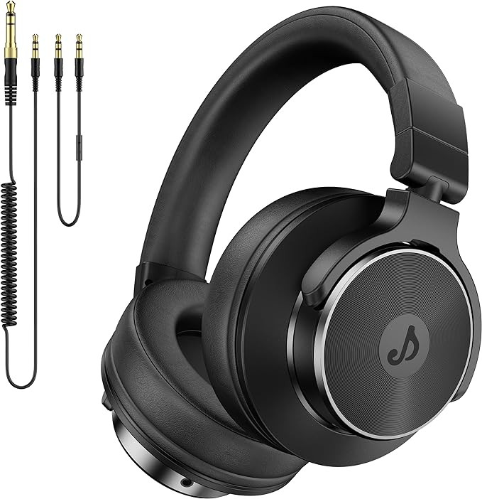 Wired Over Ear Headphones, Studio Monitor & Mixing DJ Headphones with 50mm Neodymium Drivers and ... | Amazon (US)