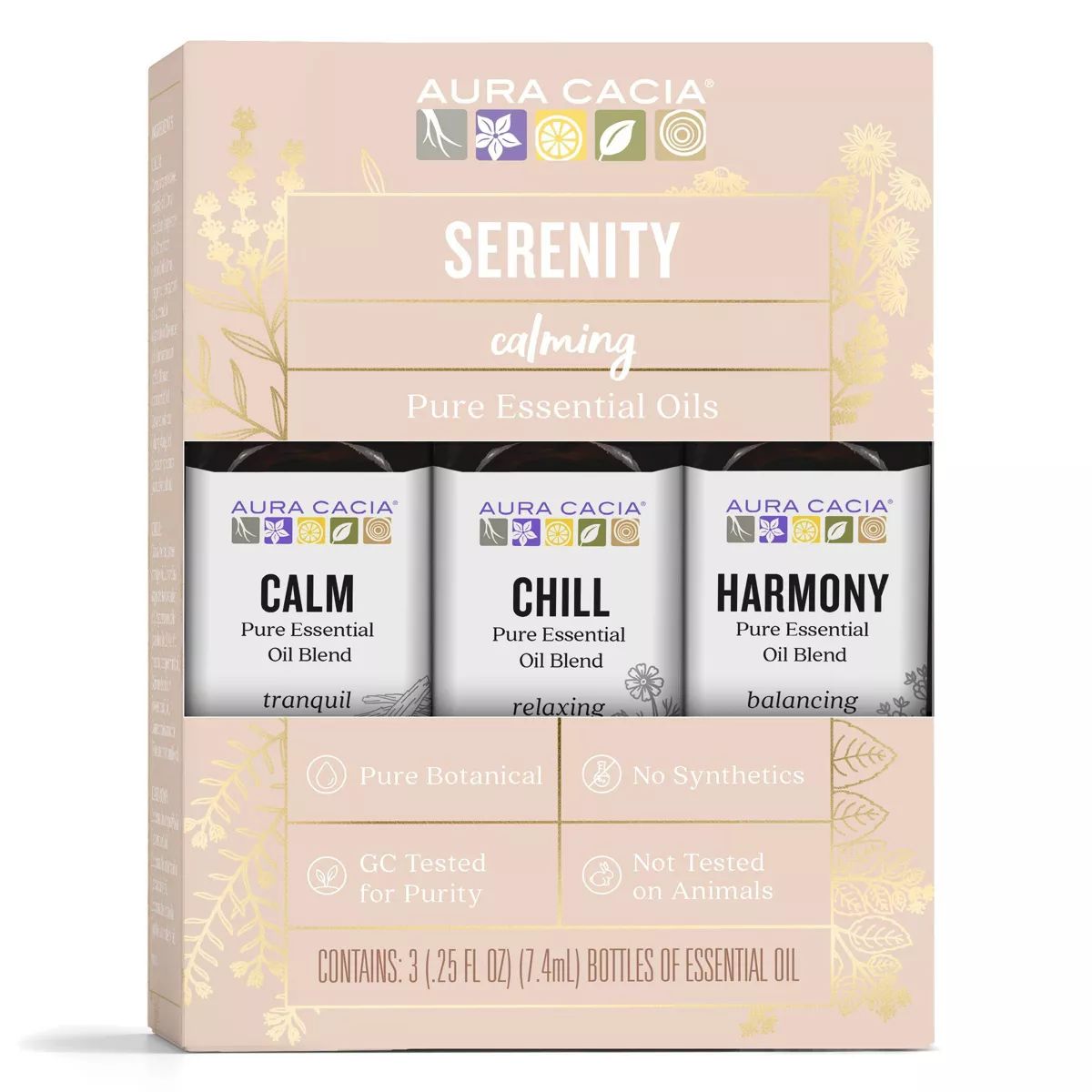3pk Serenity Multi Essential Oil Set - Aura Cacia | Target