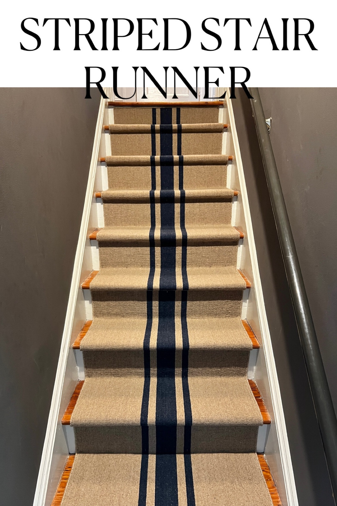 I used this classic navy striped runner rug for a staircase runner and it looks amazing! Instructions in my latest Reel.
Classic coastal stripe, blue stripe, flatweave jute rug, stair rug

#LTKhome #LTKstyletip #LTKFind