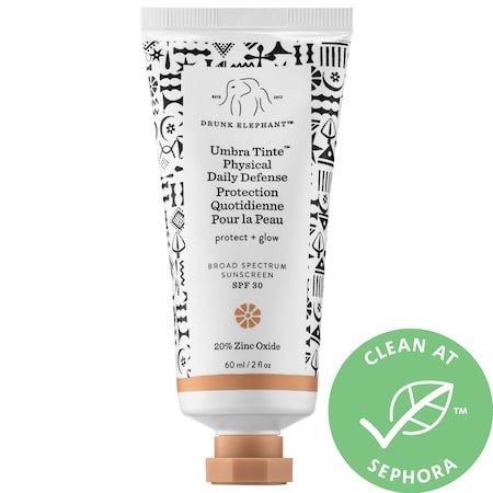 Drunk Elephant Umbra Tinte(TM) Physical Daily Defense Broad Spectrum Sunscreen SPF 30 2 oz/ 60 mL | Sephora (US)