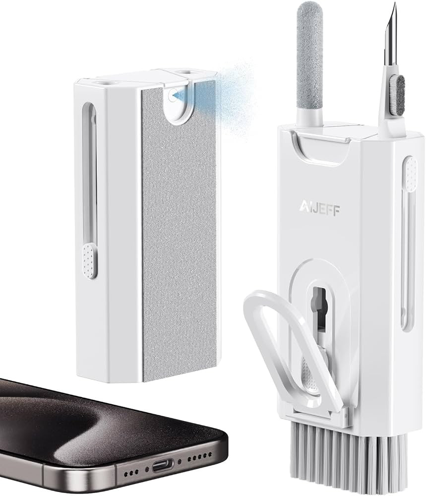 Aijeff Cleaner Kit for Airpod, Phone Cleaning Kit, Screen Cleaner with Spray and Microfiber Cloth... | Amazon (US)