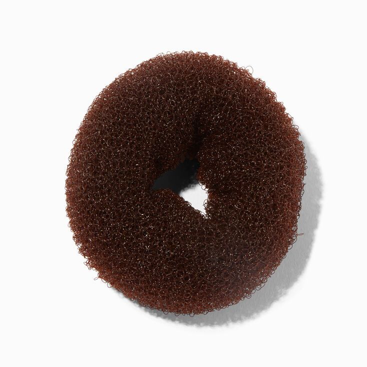 Small Brown Hair Donut | Claire's (US)