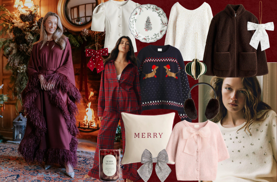My H&M Cyber Week favourites! Cosy knitwear and pyjamas, Christmas Day outfit, festive decor and interiors. 

 #LTKCyberWeek #LTKgiftguide #LTKpartywear