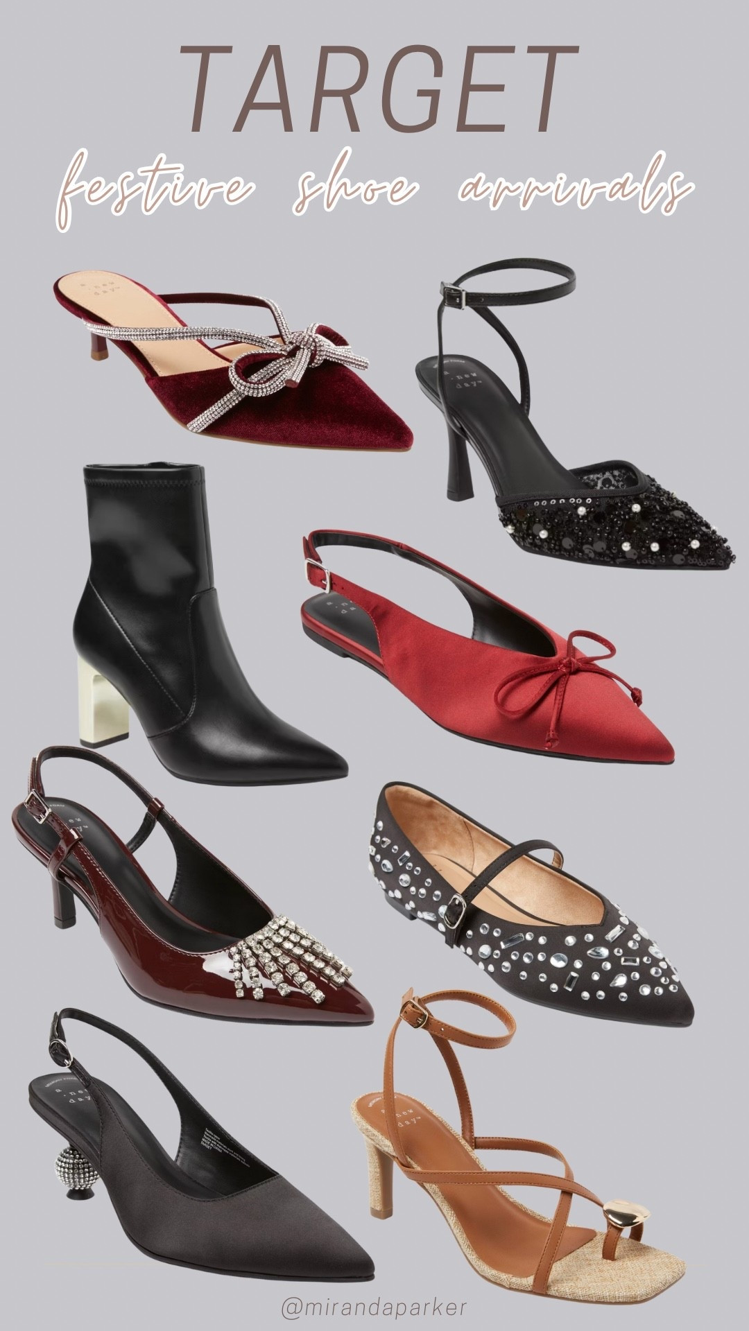 Holiday shoes from Target  

#LTKSeasonal #LTKHoliday #LTKShoeCrush