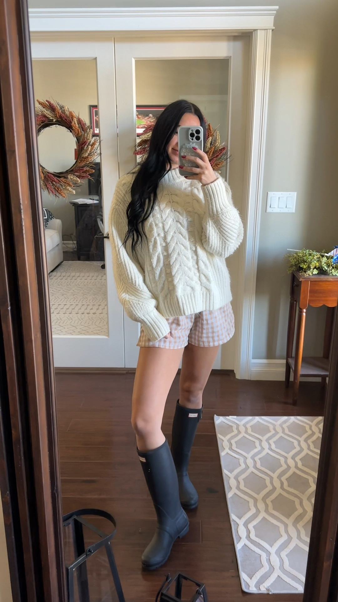 Hunter boots, fall outfit, fall fashion, fall finds 

#LTKHalloween #LTKSeasonal #LTKShoeCrush