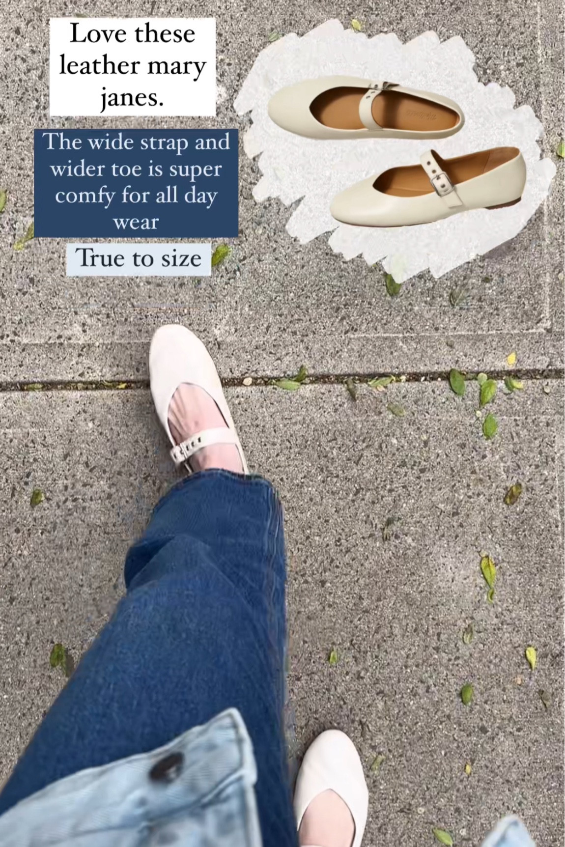 Comfy leather ballet flats. Run true to size with a slightly wider fit  

#LTKxMadewell #LTKstyletip #LTKshoecrush