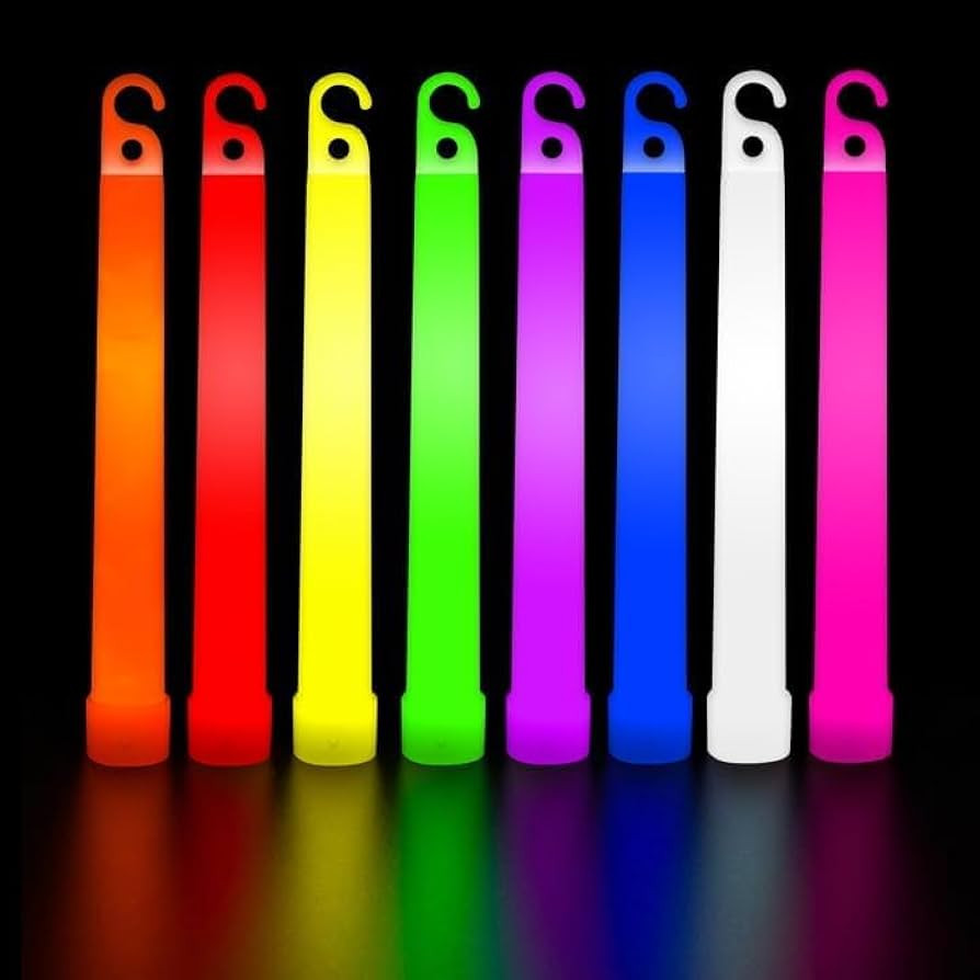 PartySticks Glow Sticks Party Supplies for Kids and Adults (30pk Assorted) - 6 Inch Bulk Glow Lig... | Amazon (US)