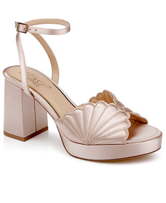 Women's Paola Almond Toe Dress Platform Sandals | Macy's