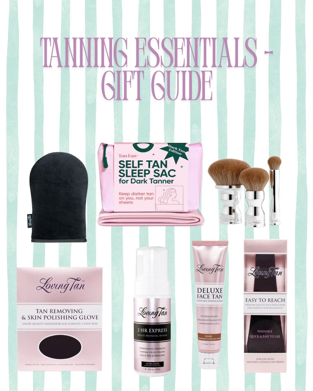 Tan essentials!! My new favorite items are the easy to reach back applicator and sleep sack!! 👙

#LTKGiftGuide #LTKdayinmylife #LTKgrwm