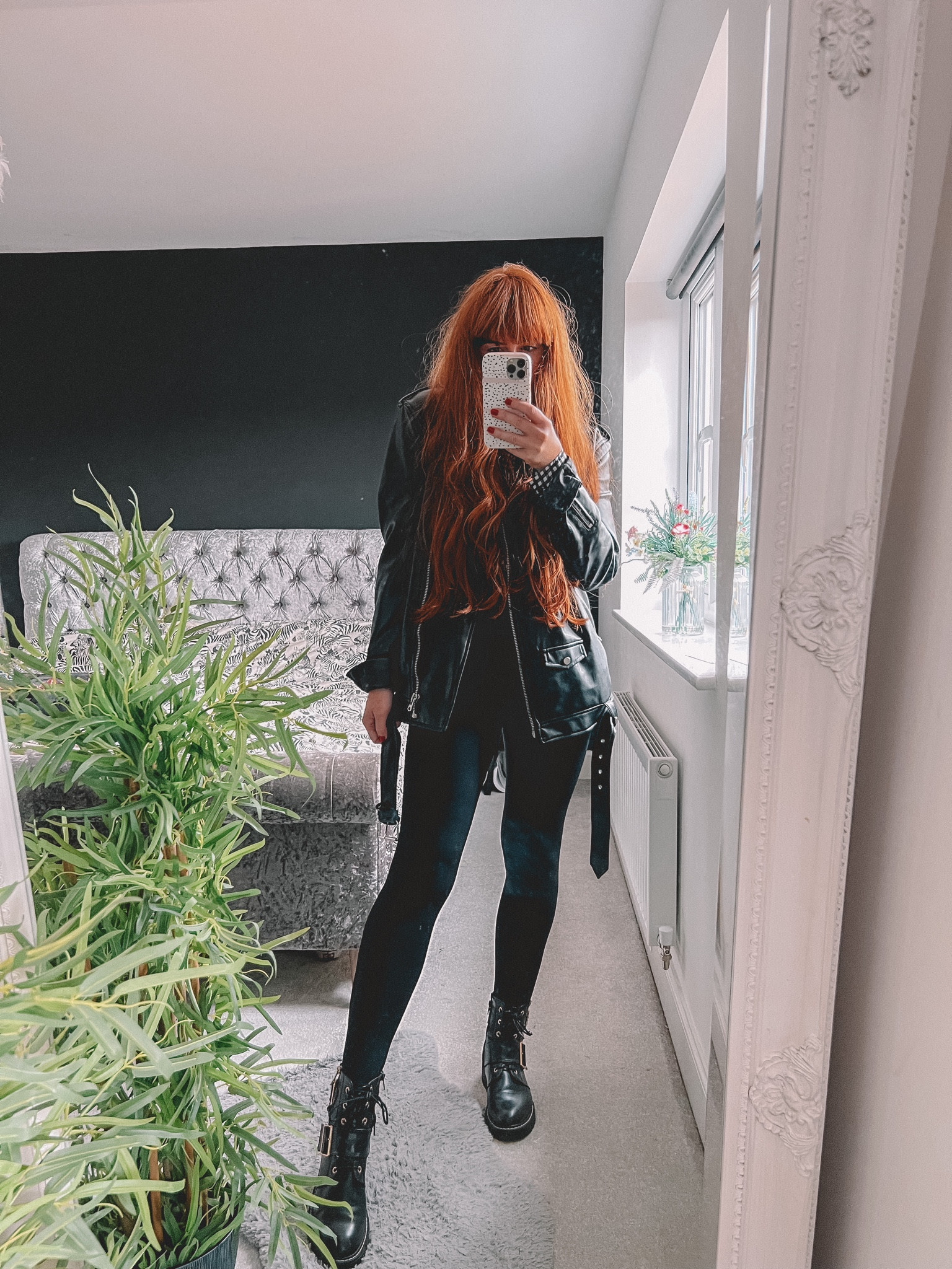 Perfect oversized leather jacket & biker boots 

#LTKHalloween #LTKfamily #LTKSeasonal