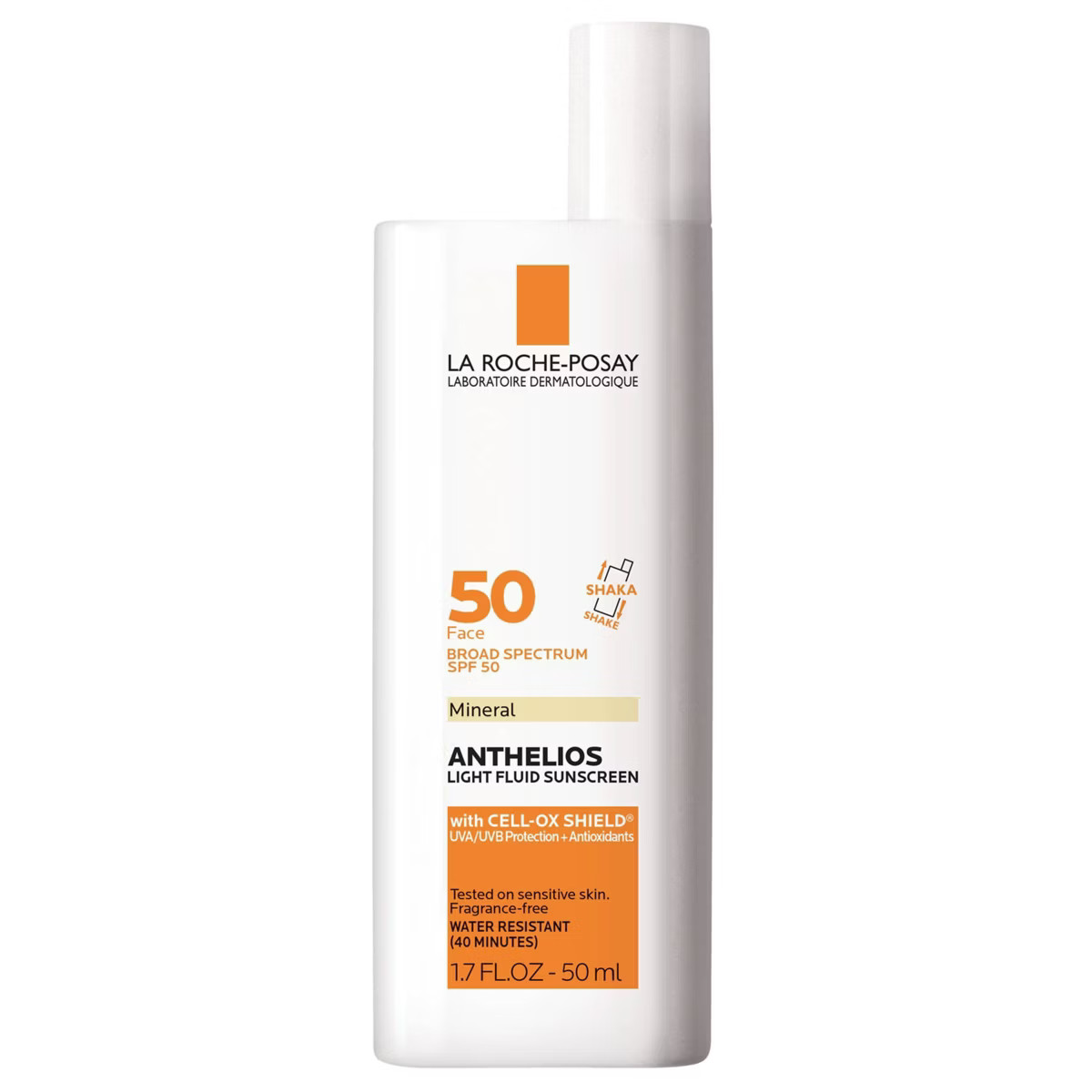 La Roche Posay Anthelios Ultra-Light Fluid Mineral Face Sunscreen with Zinc Oxide – SPF 50 - 1.... | Target