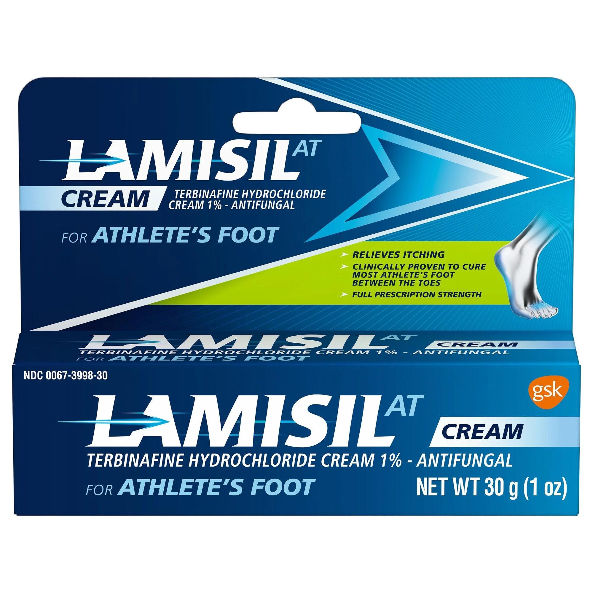 Lamisil at Prescription Strength Athletes Foot Treatment Antifungal Cream, 1 Oz | Walmart (US)
