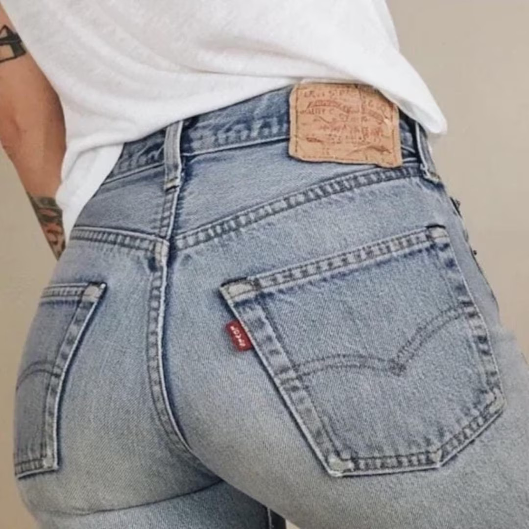 Vintage Levi Jeans Denim CUSTOM-FIT All SIZES All Colors Tattered Straight Leg 501 Levi's Boyfrie... | Etsy (US)