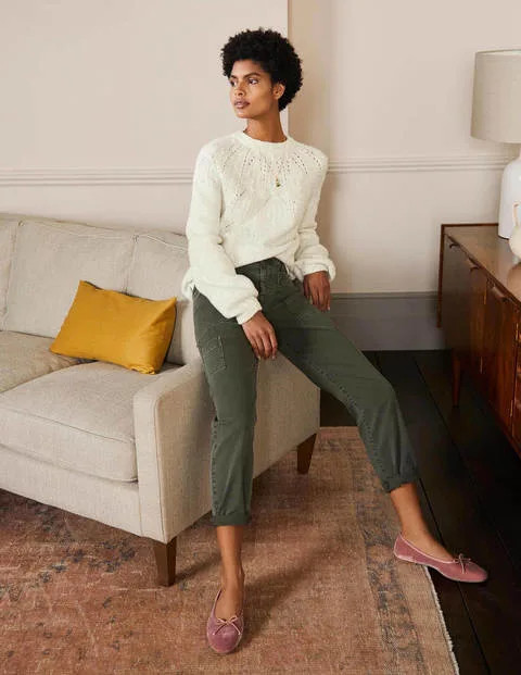 Relaxed Cable Sweater | Boden (US)