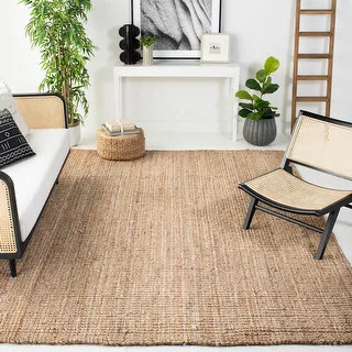 SAFAVIEH Handmade Natural Fiber Beacon Jute Rug - 8' x 10' - Natural | Bed Bath & Beyond