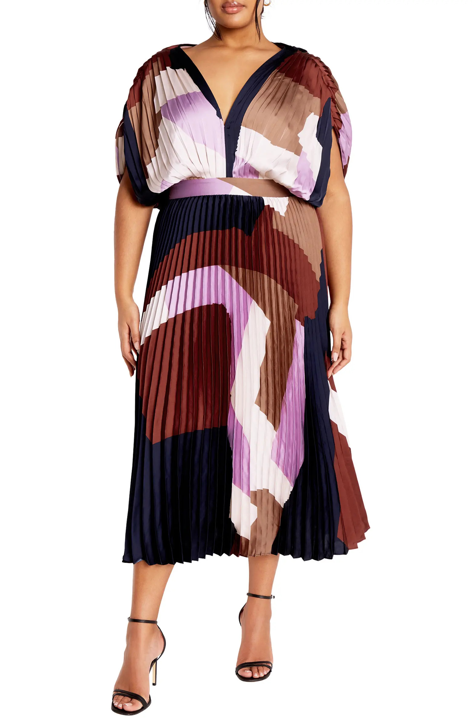 Henley Pleated Maxi Dress | Nordstrom