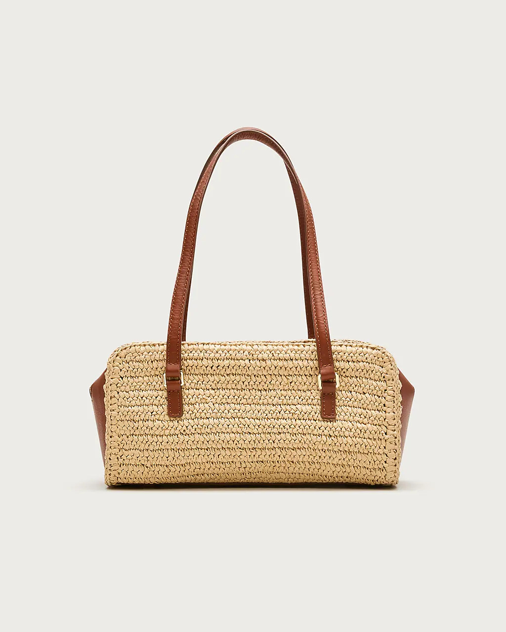 Delphine handknotted shoulder bag in straw | J. Crew US