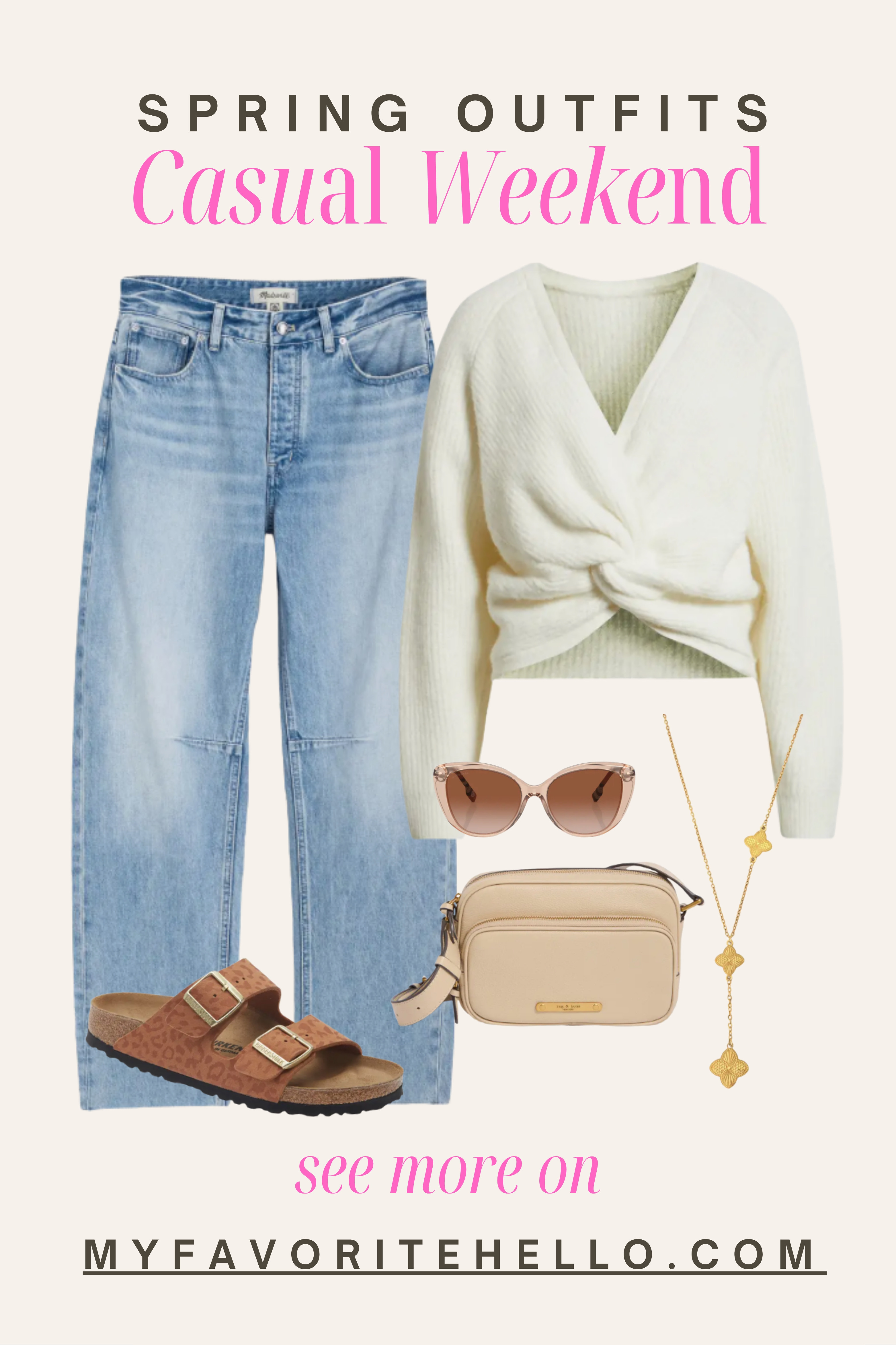 Spring vacation outfit, spring outfit with Birkenstocks

#LTKMidsize #LTKPetite #LTKOver40