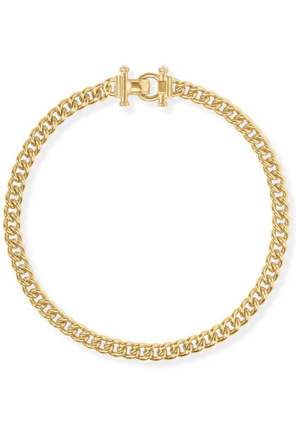 Julie Vos Dolce Gold Demi Link Necklace | The Willow Tree