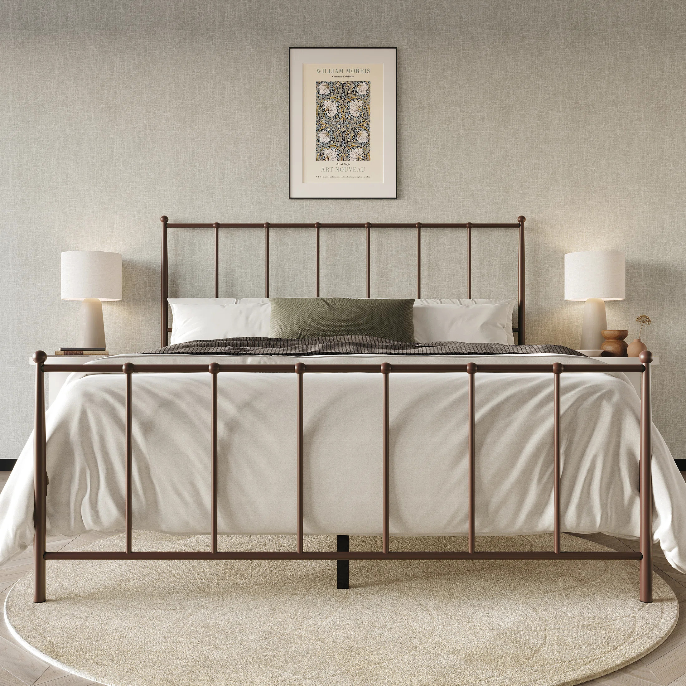 Makaelyn Metal Open-Frame Bed | Wayfair North America