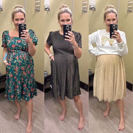 40% off Draper James RSVP holiday outfits from Kohl’s!! I’m wearing medium in everything at 36 weeks pregnant! These would all be so cute for the holidays and they’re all bump friendly! 

Holiday dress, holiday outfit, holiday party outfit, bump friendly, kohls, Draper James 

#LTKHoliday #LTKCyberWeek #LTKfindsunder50
