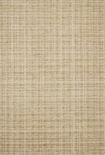 Chris Loves Julia x Loloi Polly Collection POL-03 Straw / Ivory, Contemporary 7'-9" x 9'-9" Area Rug | Amazon (US)