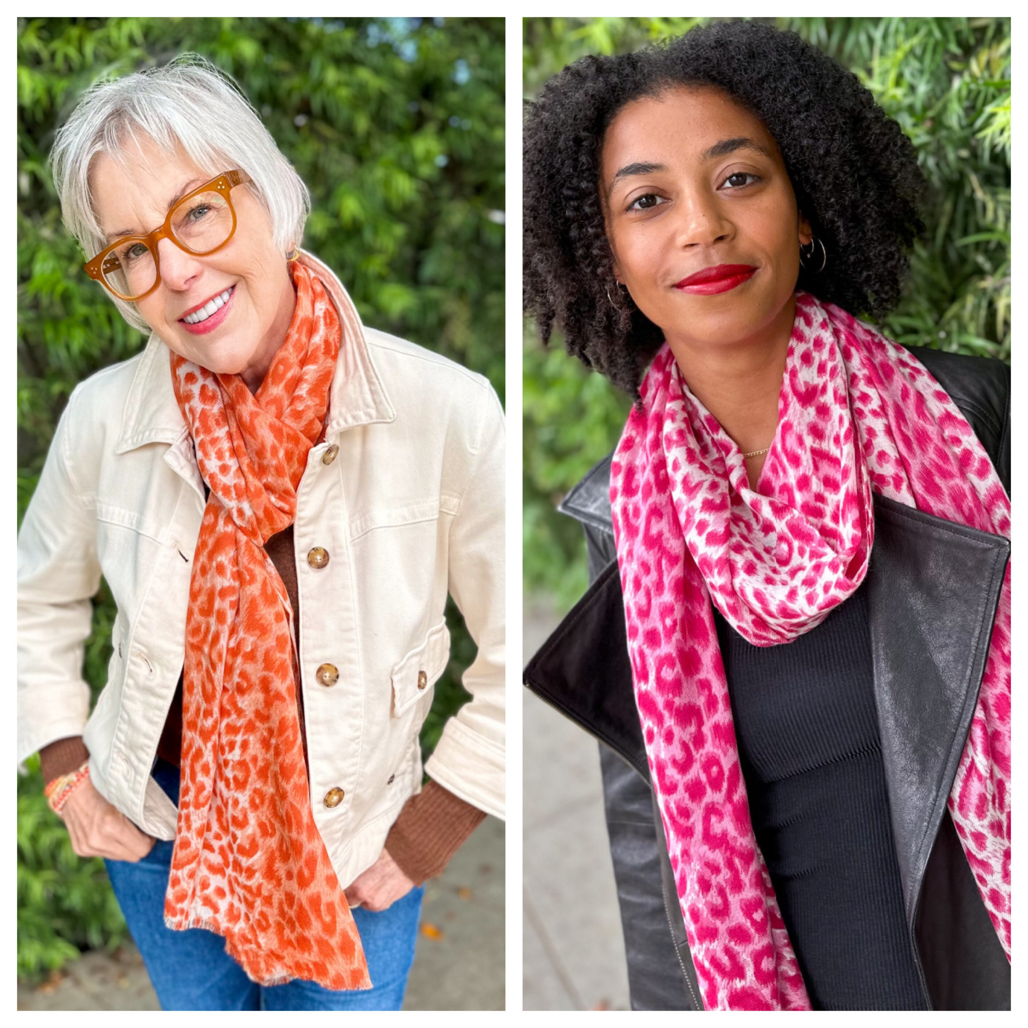 Add a little color and fun to your outfits with these warm and lightweight leopard scarves! They’re a cashmere-silk blend, perfect for travel! 

#LTKover40 #LTKstyletip #LTKGiftGuide