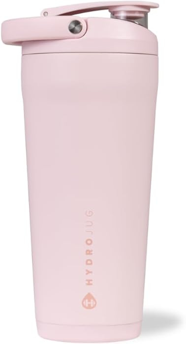 HydroJug 24 oz New Stainless Steel Shaker – Insulated, Leakproof, BPA-Free with Silent Mixing G... | Amazon (US)
