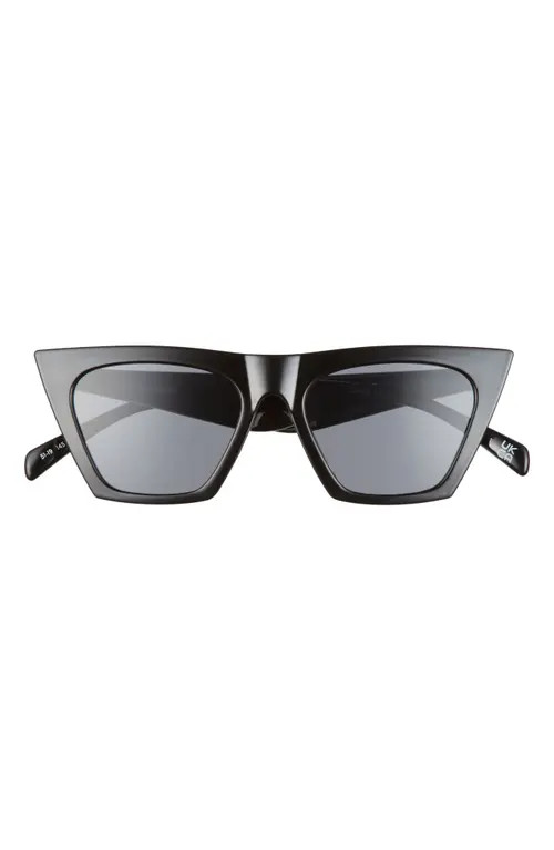 AIRE Perseus 51mm Cat Eye Sunglasses in Black at Nordstrom | Nordstrom