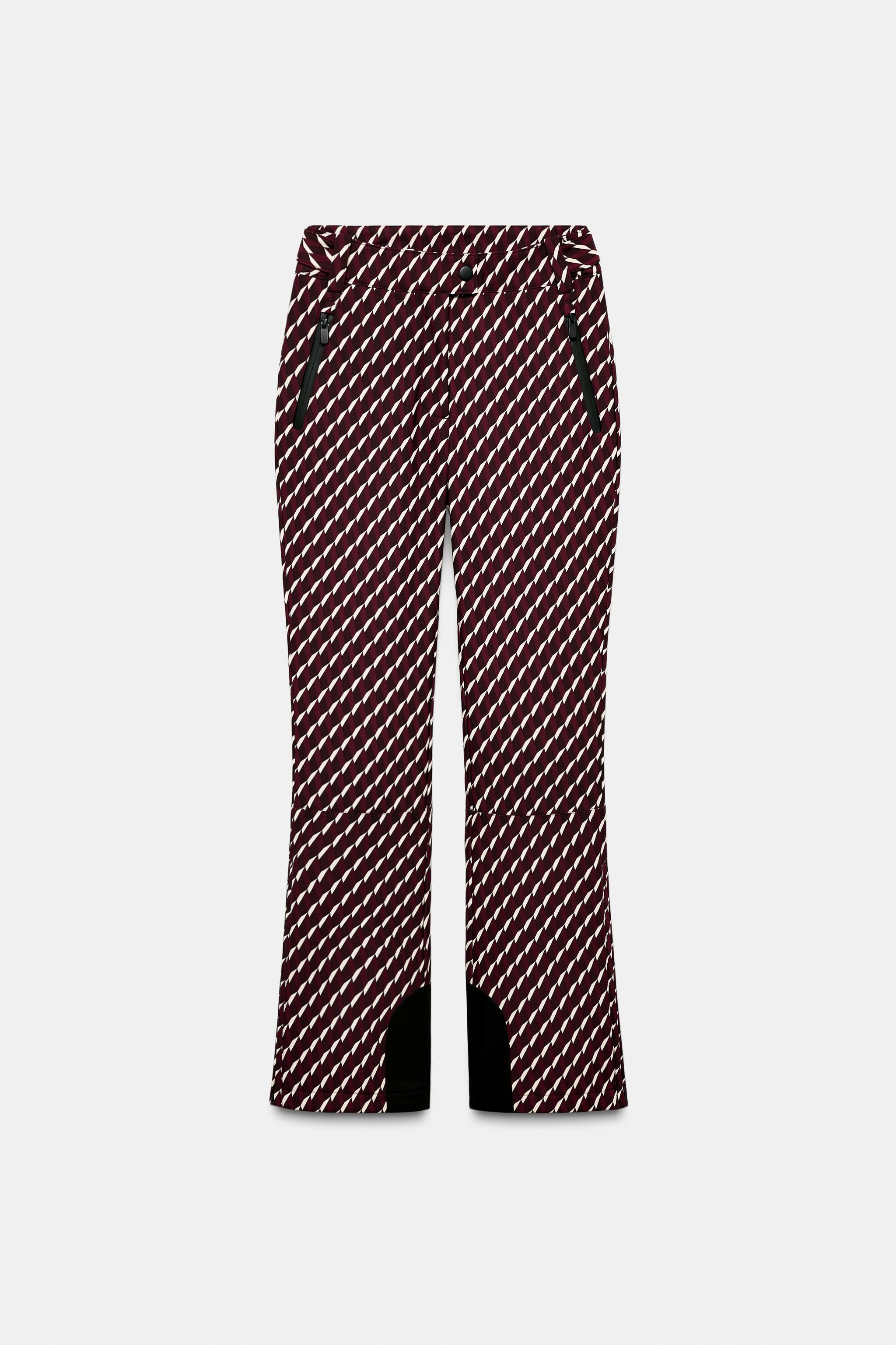 FLARE WATER RESISTANT WINDPROOF RECCO® TECHNOLOGY SKI COLLECTION PANTS | Zara US