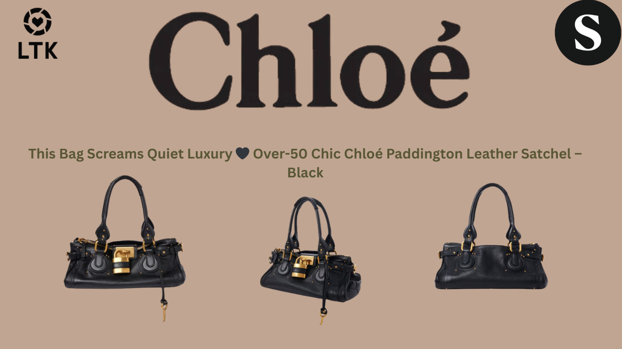 This Bag Screams Quiet Luxury 🖤 Over-50 Chic Chloé Paddington Leather Satchel – Black

This is one of those forever bags—classic, structured, and effortlessly chic. 🖤 The Paddington Leather Satchel from Chloé is the kind of bag that elevates every outfit, whether I’m running errands or stepping out polished and put-together.
✨ Timeless design ✨ Soft yet structured leather ✨ Perfect everyday luxury for an over-50 wardrobe
🛒 Linked for you on ShopMy + LTK.


ShopMy:
https://shopmy.us/shop/collections/3409178


LTK:


The Paddington Leather Satchel by Chloé features supple leather, a structured silhouette, and iconic hardware that makes it a true investment piece. Elegant, functional, and endlessly wearable—this is a bag that stands the test of time.



#Over50Style
#QuietLuxury
#DesignerHandbag
#ClassicStyle
#ChloeBag
#LuxuryFashion
#TimelessStyle
#EverydayLuxury
#ChicOver50
#ElevatedBasics


Chloé Paddington bag, Paddington leather satchel, black leather designer bag, quiet luxury handbag, over 50 chic style, classic designer handbag, luxury everyday bag, timeless leather satchel, Chloé handbag review
 

 #LTKOver40 #LTKPlusSize #LTKTall
