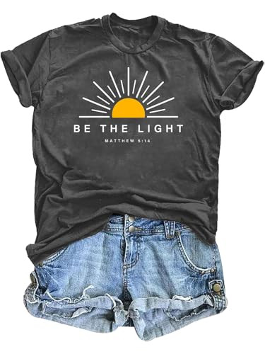 Christian Shirts for Women God is Good Graphic Tshirt Bible Religious Sayings Inspirational Tee T... | Amazon (US)