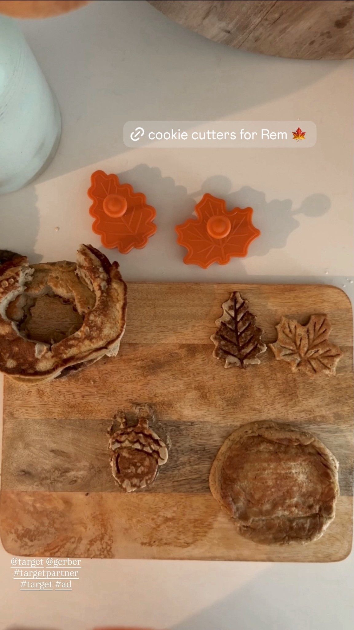 #ad cutest fall theme cookie cutters avail too @ Target 🍂

@target @gerber #targetpartner #target 

#LTKKids #LTKfoodie #LTKmomlife