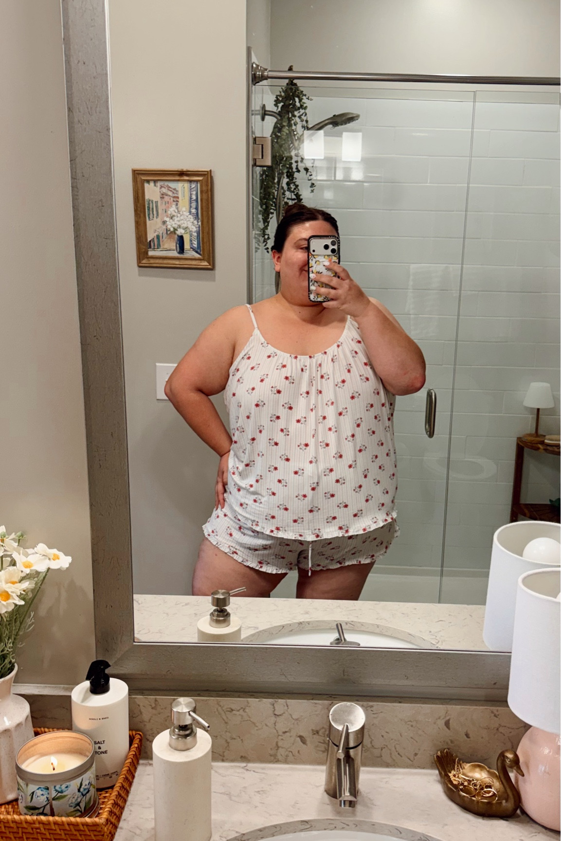 another day, another pj set 🙂‍↔️🙂‍↔️ wearing a 3x!

#LTKPlusSize #LTKselfcare #LTKMothersDay