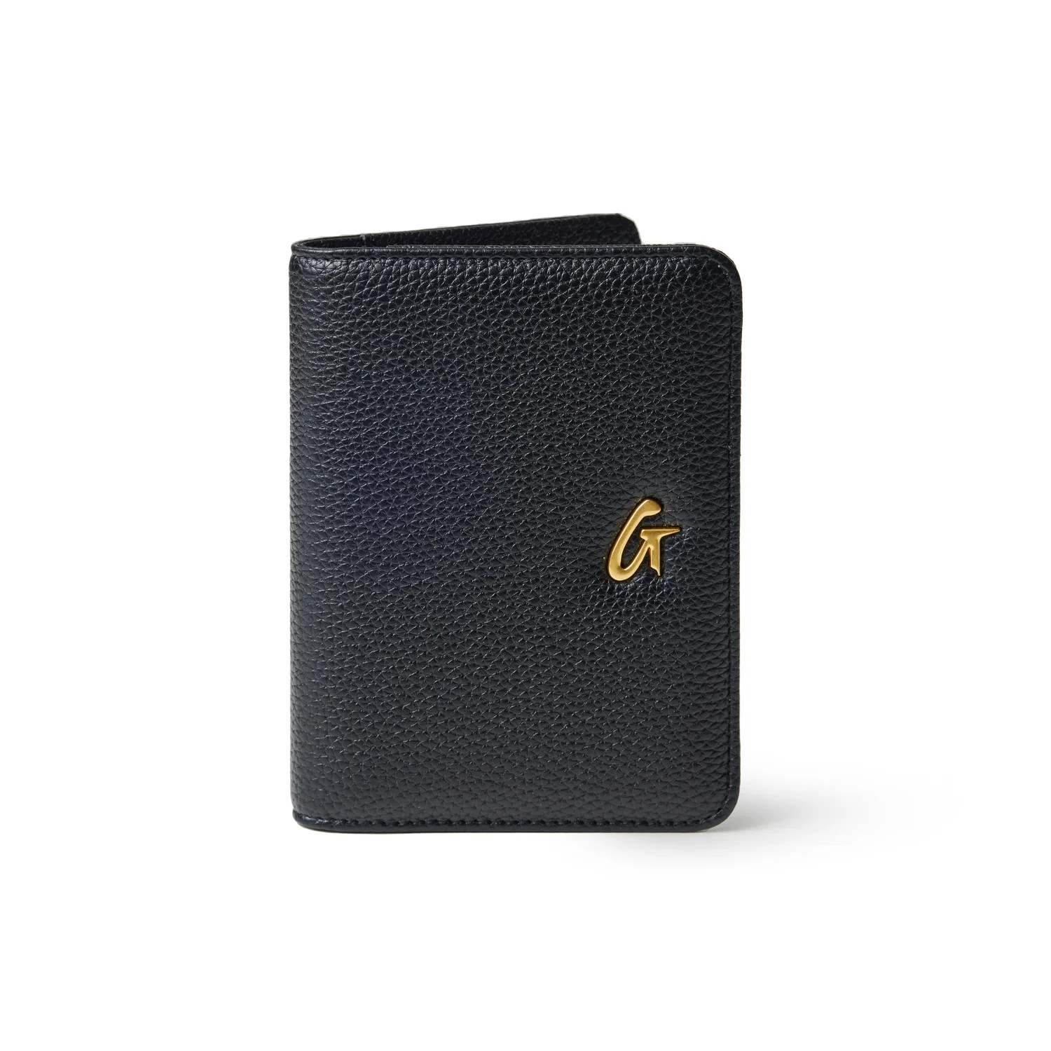 PEBBLE PASSPORT HOLDER - BLACK | Glam-Aholic Lifestyle