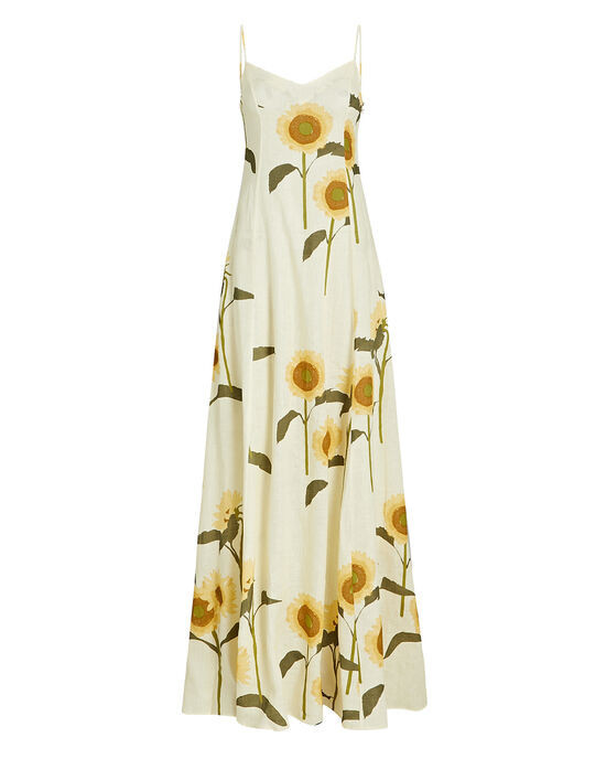 Aria Linen Maxi Dress | INTERMIX