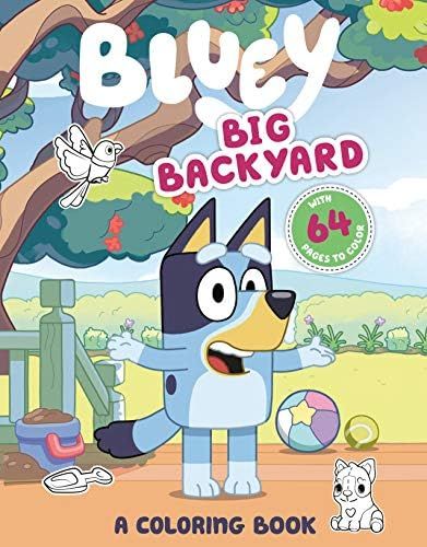 Big Backyard: A Coloring Book (Bluey): Penguin Young Readers Licenses: 9780593224588: Amazon.com:... | Amazon (US)