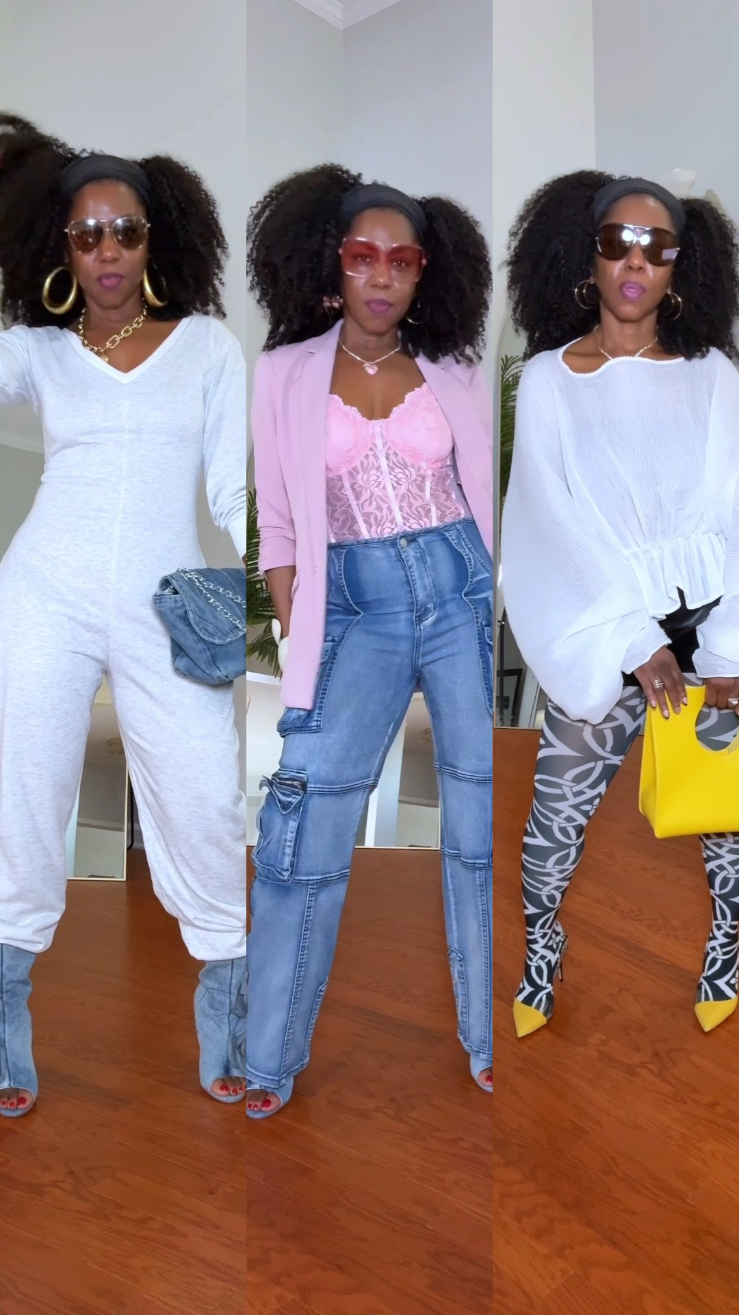 SPRING TRANSITION OUTFITS 🌸✨

Mix your winter staples with lighter fabrics, softer colors, and a POP of personality. Don’t pack it all away just yet… remix it. 🔥

Which look you rocking first?👇🏾

Tap to shop + save for later 💕

.
.
.
.
.

#SpringStyle #SpringTransition #TransitionalStyle #StyleOver50 #FashionOver50 #OutfitInspo #StreetStyleChic #EverydayStyle #StyleConfidence #WardrobeRemix #fyp

#LTKWorkwear #LTKootd #LTKSeasonal
