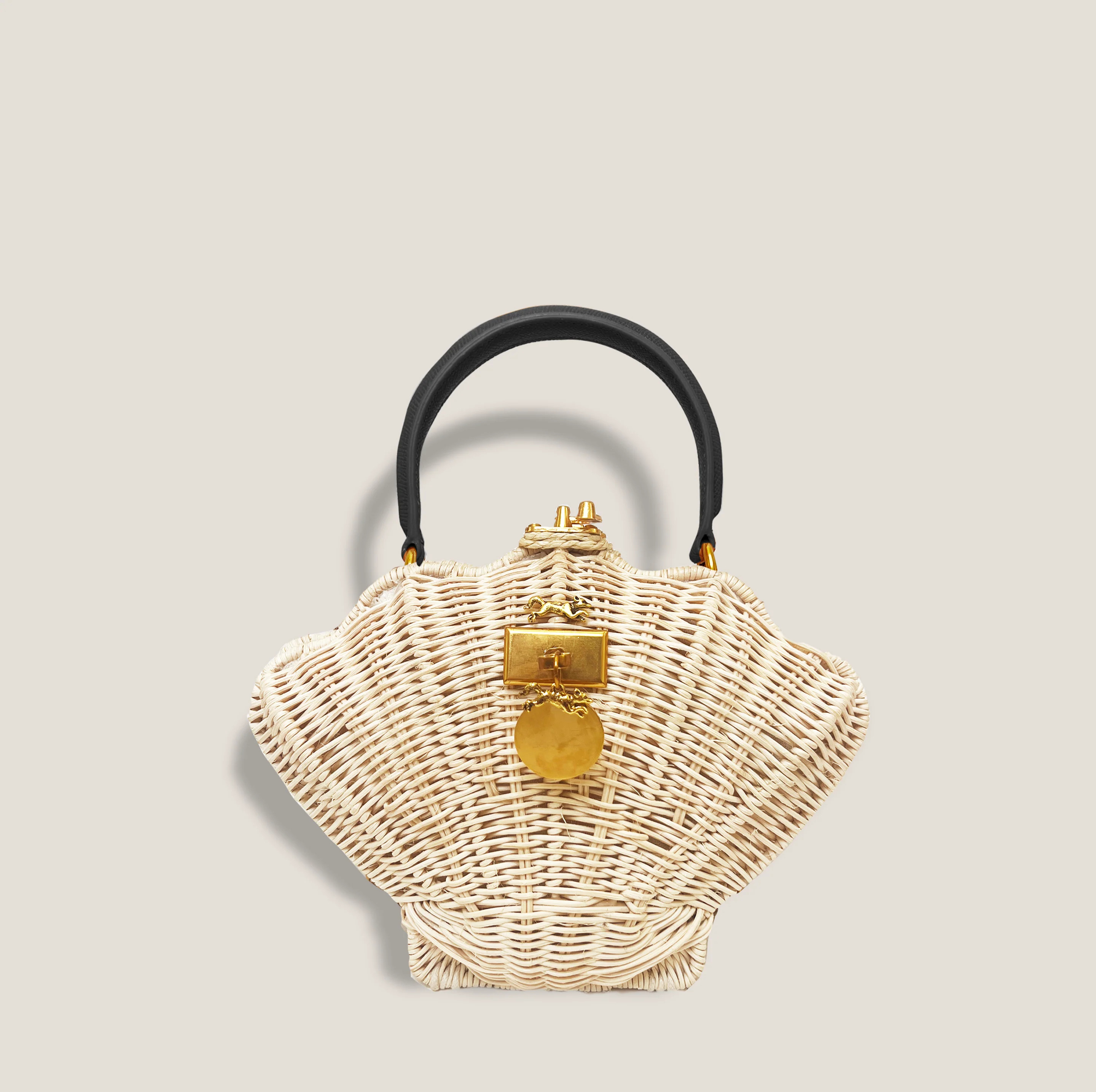 MME.MINK SHELL Clutch - NOIR | MME.MINK