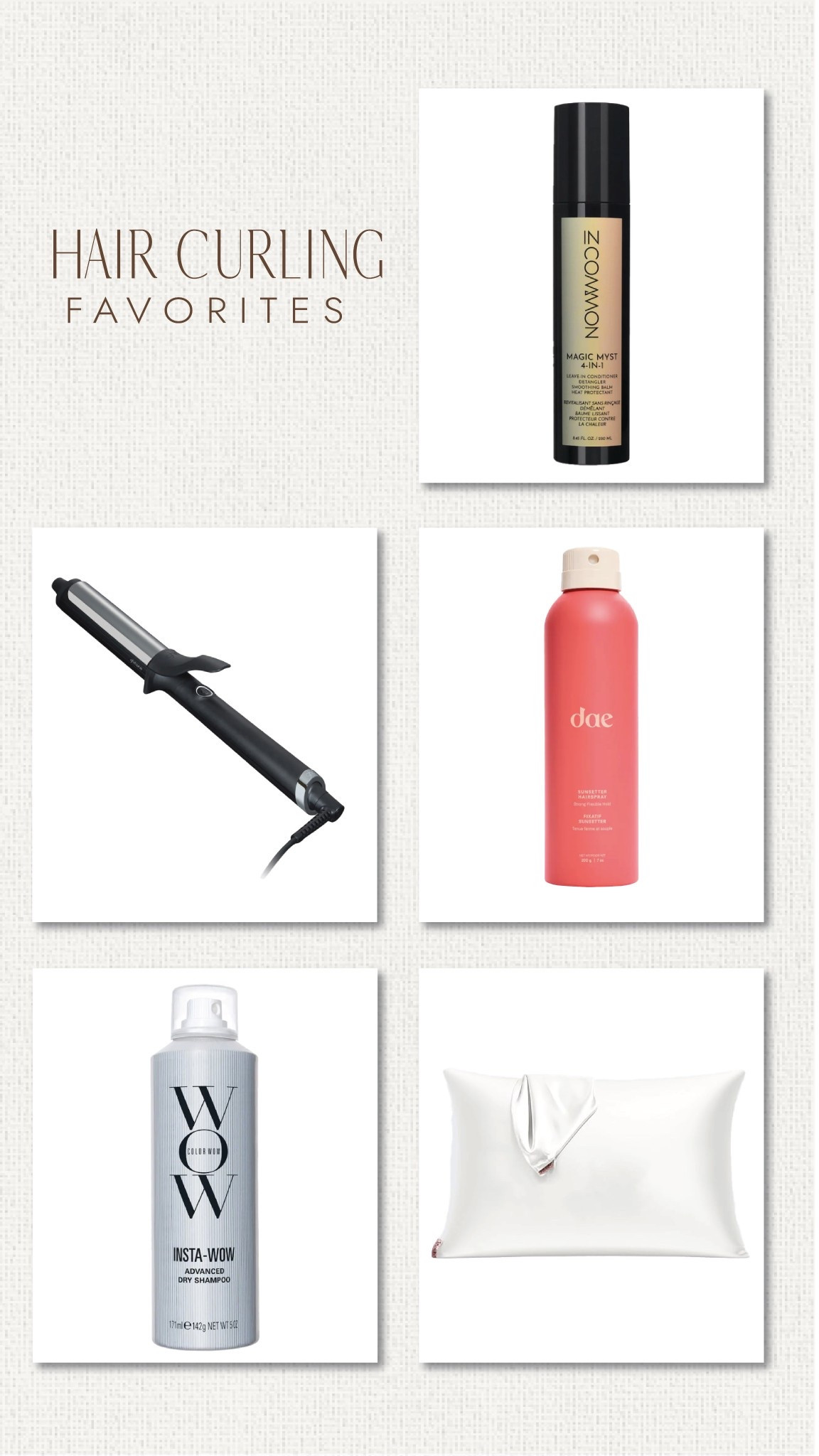 Hair essentials! 

#LTKHoliday #LTKgrwm #LTKGiftGuide