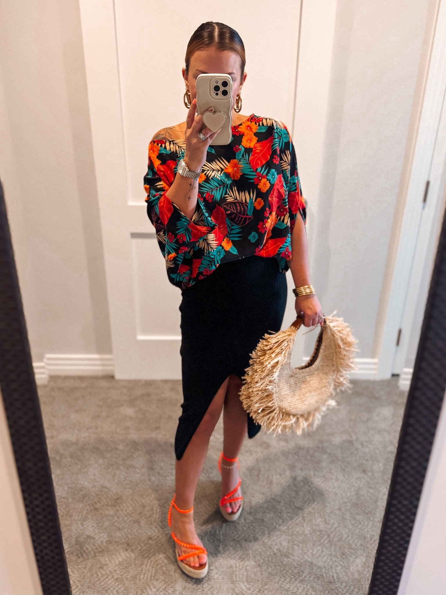 Wore this tropical print Amazon top to our last dinner in Cali 🌴 

#LTKootd #LTKOver40 #LTKTravel