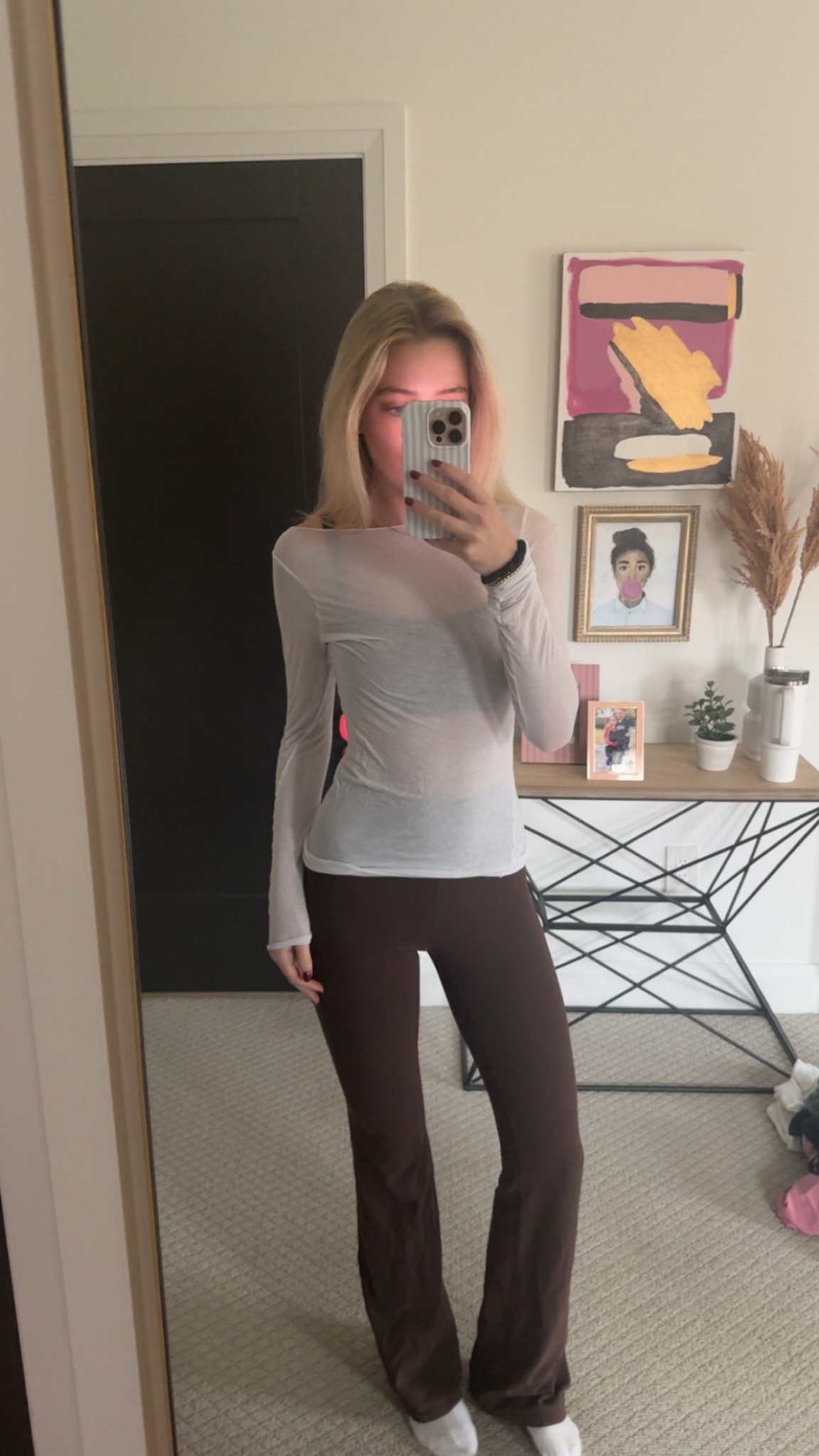 Top - small
Bottoms - 4
Sports bra - xs 

#LTKootd #LTKHoliday