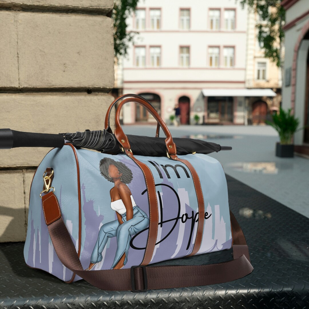 NYC Dope Travel Bag: Waterproof and Stylish With Melanated - Etsy | Etsy (US)