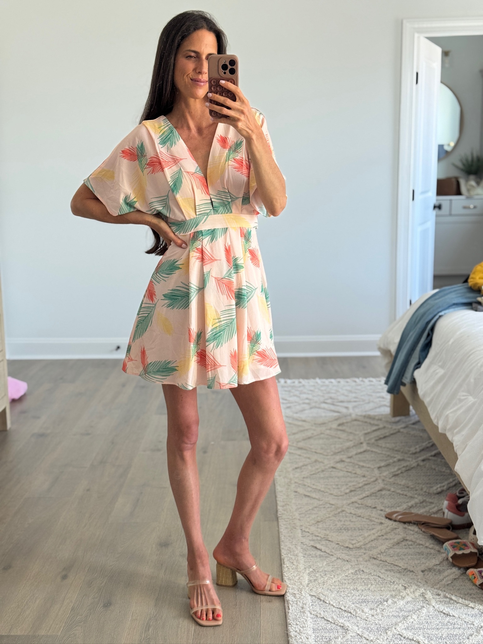 This dress is giving easy summer plans.

Lightweight, flowy, and such a flattering fit. The print adds just enough color without being too much, making it perfect for brunch, vacations, or date night.

#LTKSeasonal #LTKTravel #LTKootd
